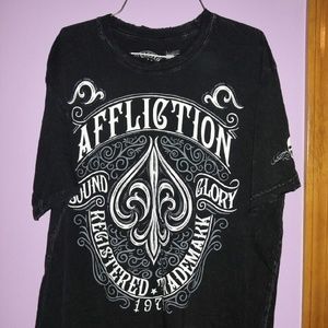 Men's affliction shirt