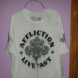 Men's affliction shirt