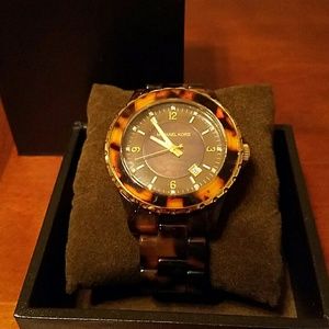 Michael Kors Tortoise Watch