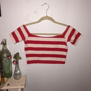 American apparel crop top