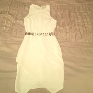 White Charlotte Russe Party Dress!