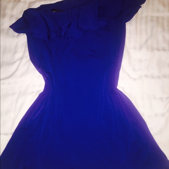 Donna Morgan off the shoulder dress