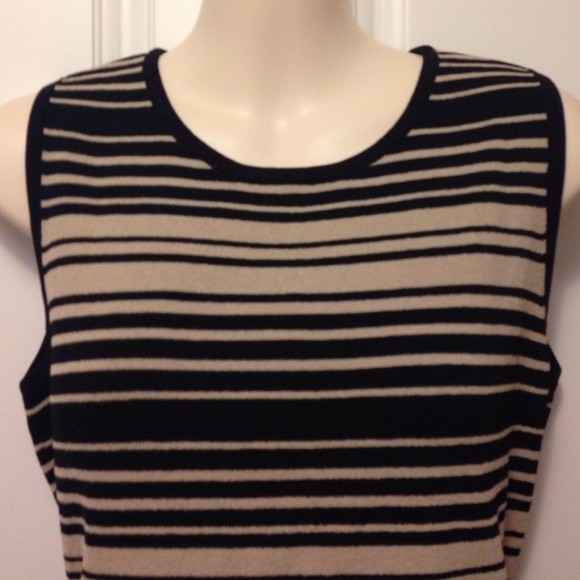 Mercer & Madison sleeveless knit rayon top Sz S - Picture 2 of 4