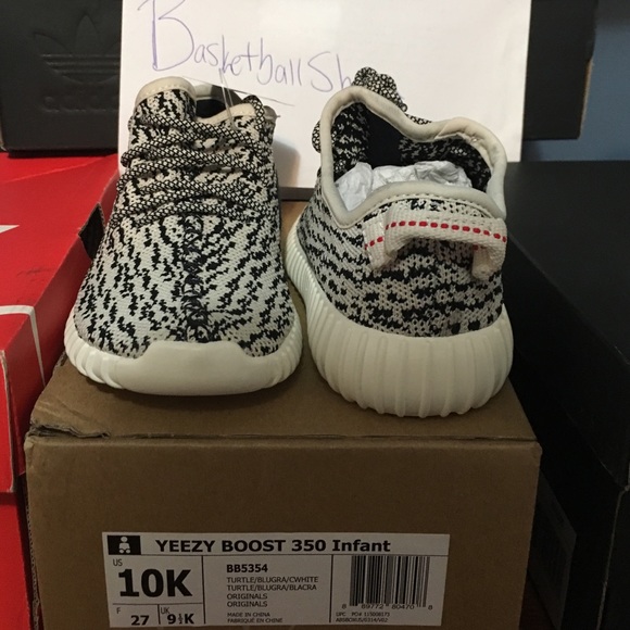 Yeezy 350 'turtle dove' infant - Picture 2 of 4