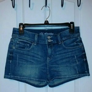VS hipster jean shorts