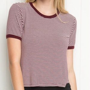 Brandy Melville Striped Nadine Tee