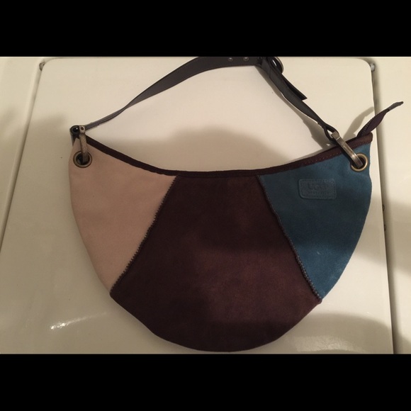 Cute multi colored UGG pocketbook