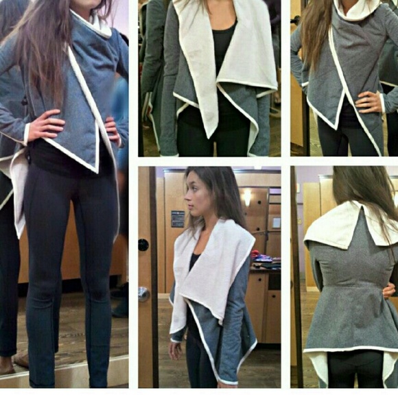 Lululemon Presence of Mind fleece wrap jacket - Picture 4 of 4