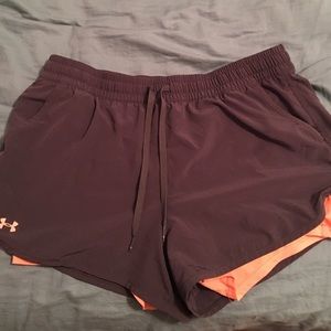 Under armoire heat gear shorts