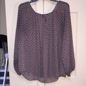LYS Plus Size 0X Long Sleeve Blouse