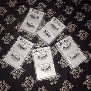 5 Pairs of 100% Human Hair False Lashes