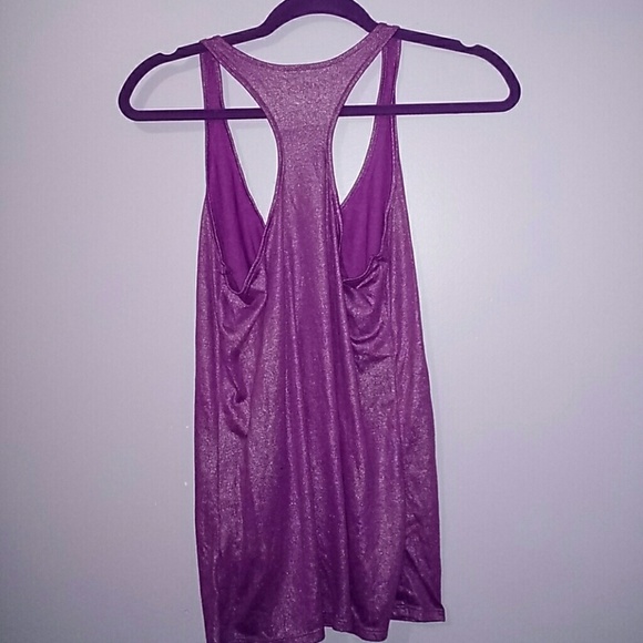 Metallic purple tank - Picture 2 of 2