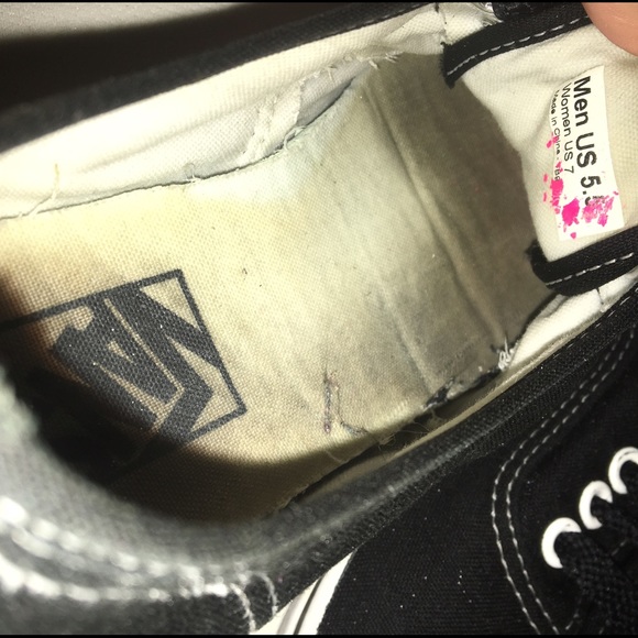 Black low top Vans! - Picture 2 of 4