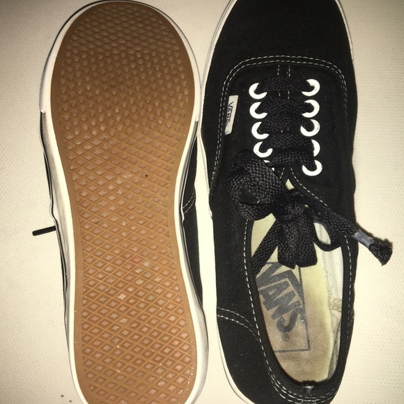 Black low top Vans! - Picture 4 of 4