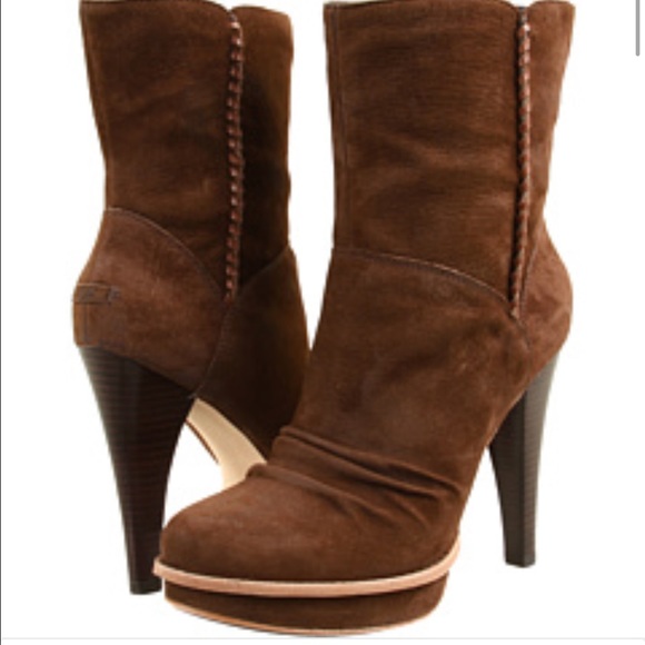 New UGG BIanka Heeled Boots 7 New