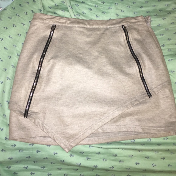 Tobi grey high waisted Bodycon skirt