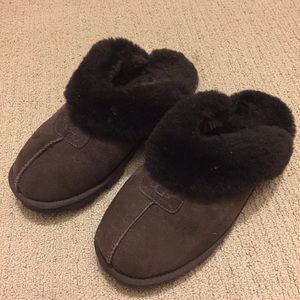 UGG Brown Coquette Slippers