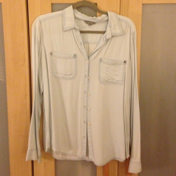 Light blue button up!