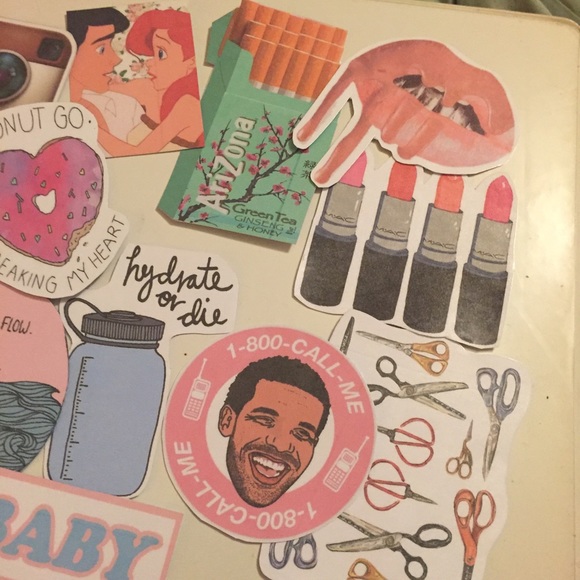 11 handmade tumblr stickers - Picture 3 of 3