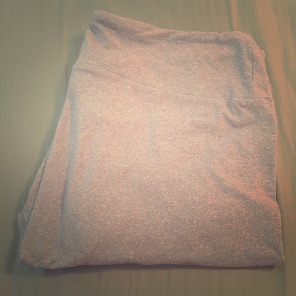 LuLaRoe TC purple heathered leggings