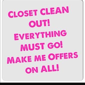 Closet Clean out! Make me offers