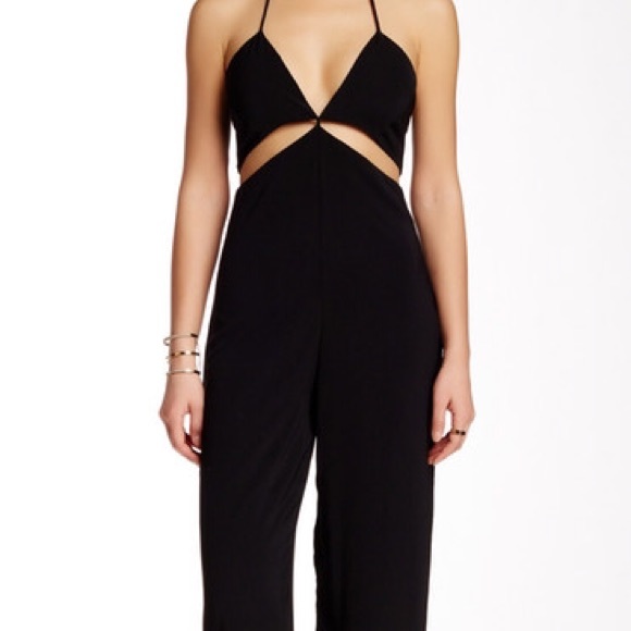L'Atiste Sleeveless Cutout Jumpsuit