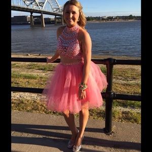 Pink homecoming dress