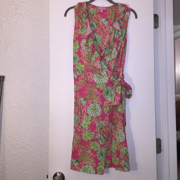 Lilly Pulitzer wrap dress