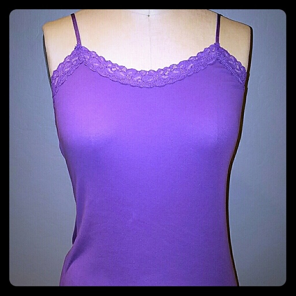Lace trimmed cami - Picture 1 of 3