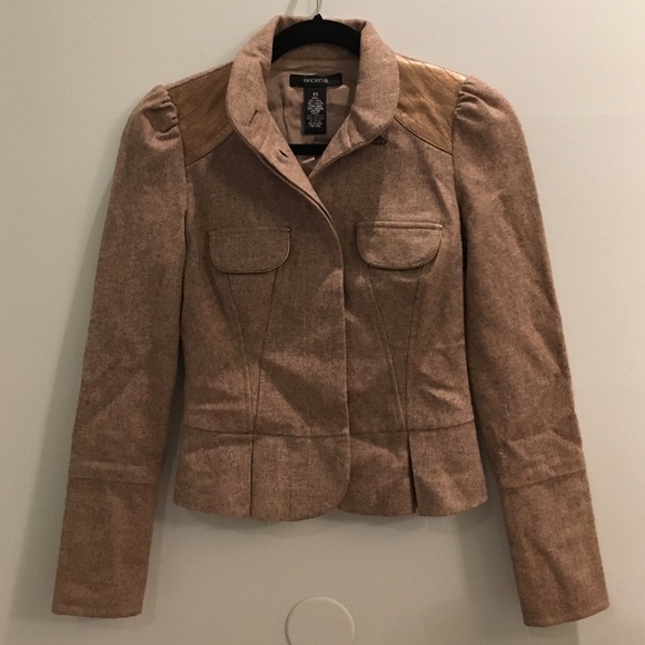 Arden B tan/gold jacket