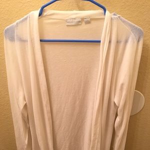 White New York & Company Cardigan