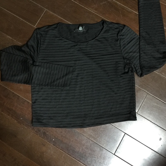 Sheer long sleeve