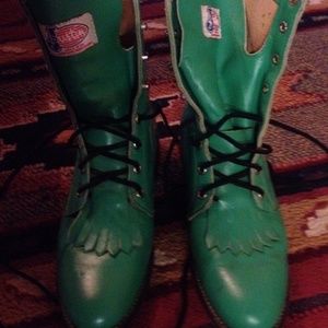 Justin lace up boots