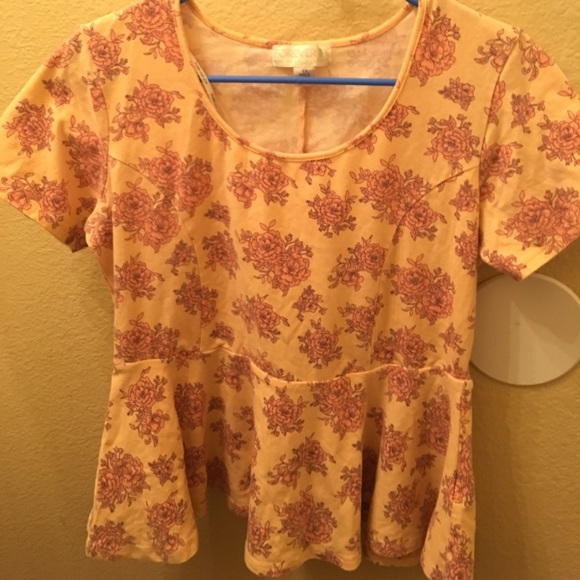 Forever 21 Peplum Shirt
