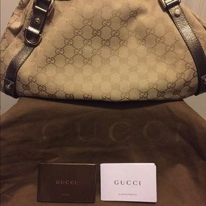 Gucci Monogram Shoulder Bag