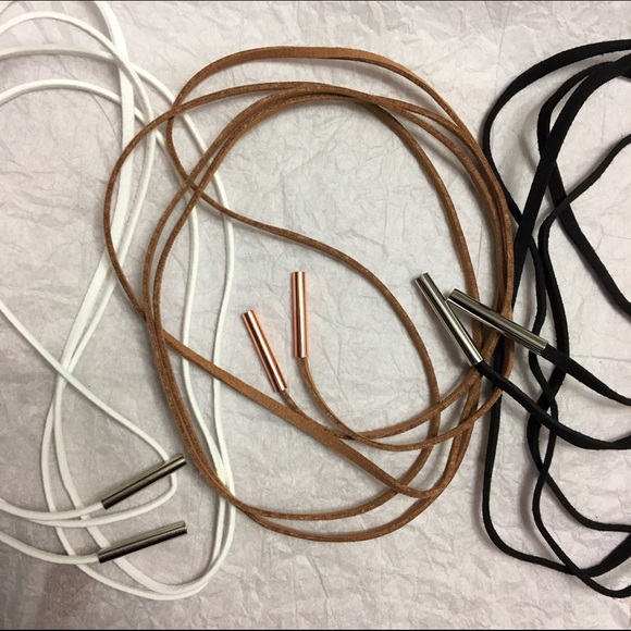 Three Colors Wrap Necklace - Picture 7 of 8