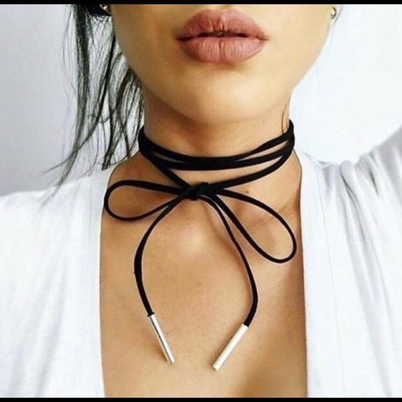 Three Colors Wrap Necklace - Picture 4 of 8