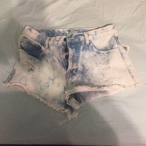 Jean shorts