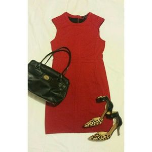 Banana Republic dress in red- EUC
