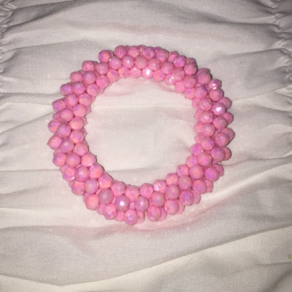 Pink sparkle bracelet