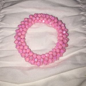 Pink sparkle bracelet