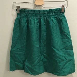 Emerald green Jcrew skirt