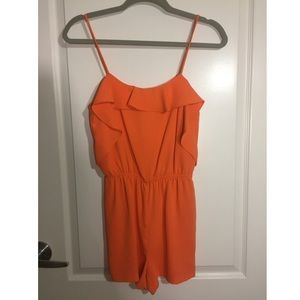 Topshop Ruffle Romper