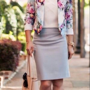 J.Crew Double Serve Cotton Pencil Skirt Size 2