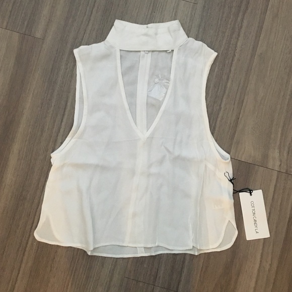 ‼️LAST‼️Crop Mock Neck Top - Picture 2 of 2