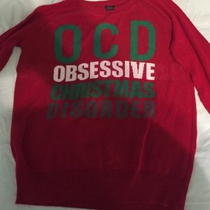 obsessive Christmas disorder sweater