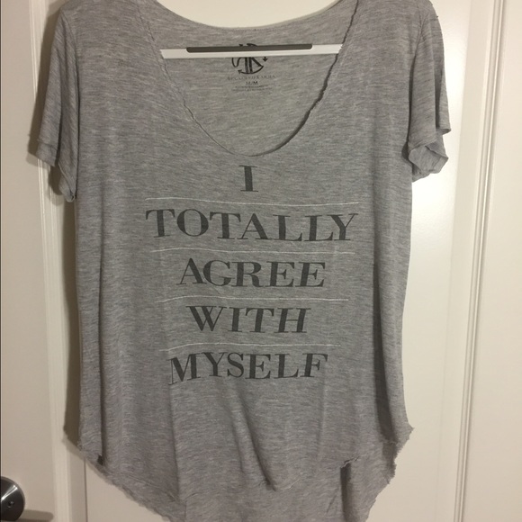 Graphic Tee - I Totally Agree With Myself