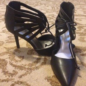 BCBG black heels