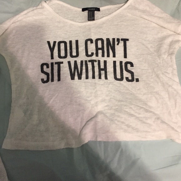 mean girls cropped sweater