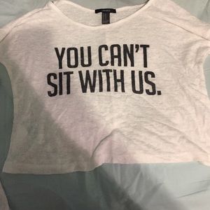 mean girls cropped sweater